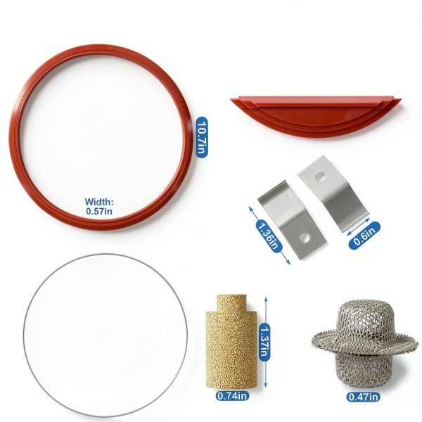 Superbobi M9 Autoclave Kit Gasket Spring Filter Maintenance-1