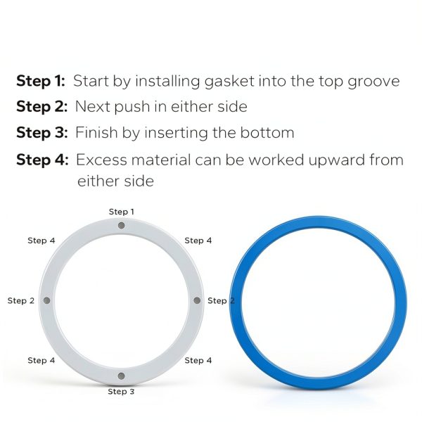 Tuttnauer Door Gasket Seal Silicone High Temperature-4