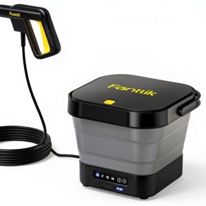Fanttik Cordless Pressure Washer 12L Foldable Black-0